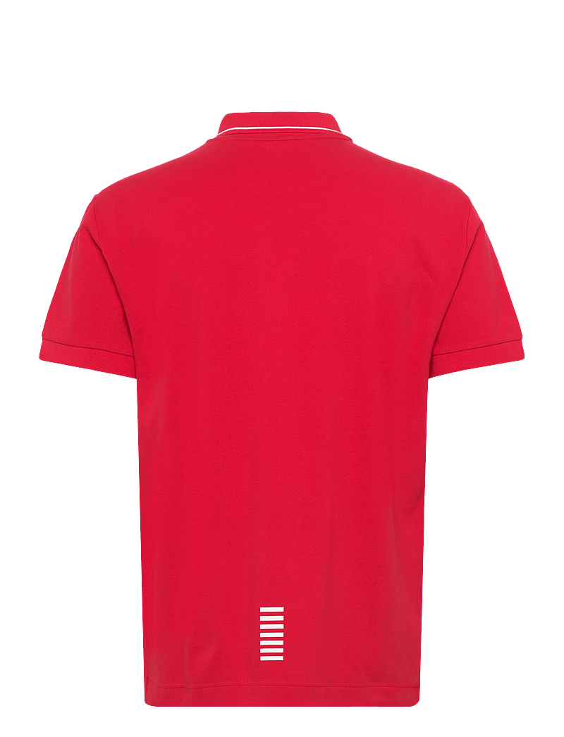 EA7 - POLO SHIRT - kurzärmelig - haute red - 2