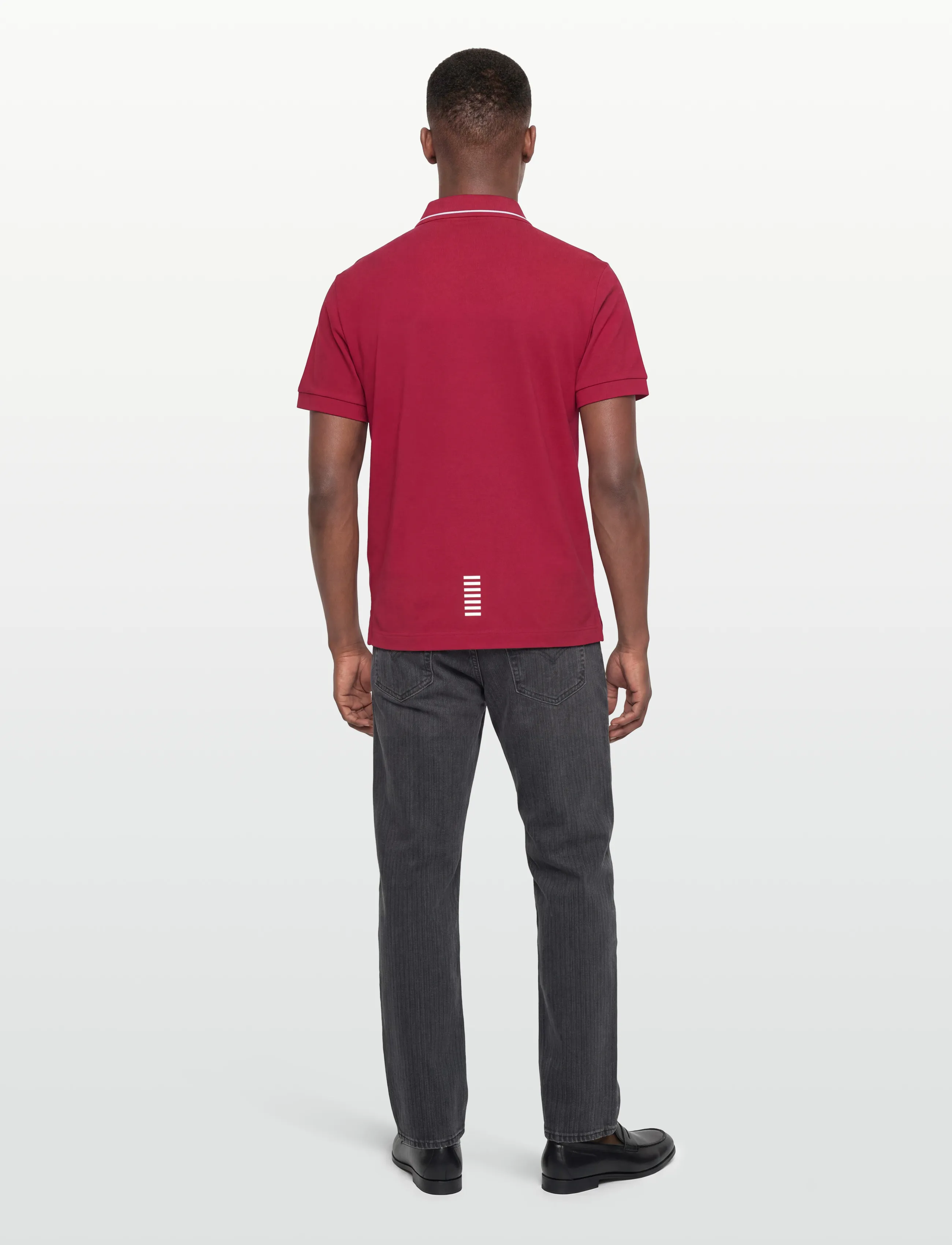 EA7 - POLO SHIRT - kortärmade pikéer - haute red - 4
