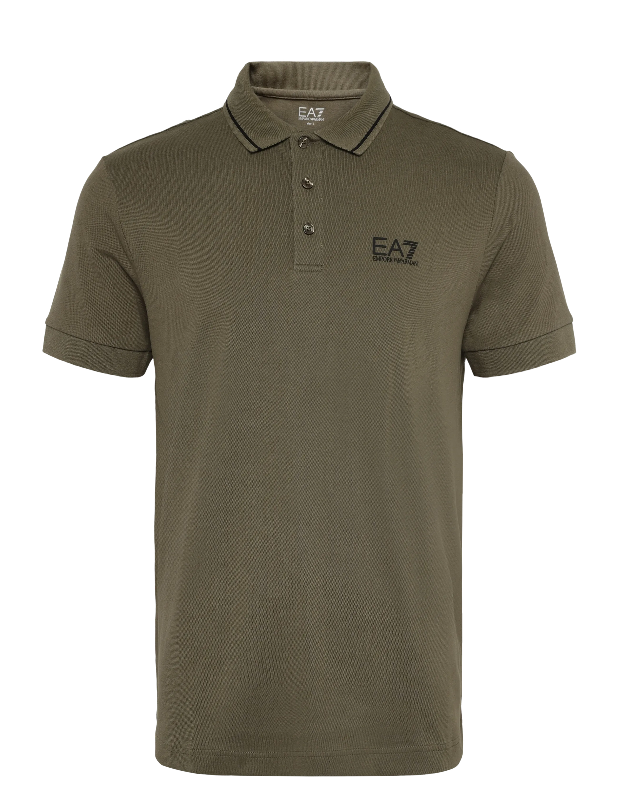EA7 POLO SHIRT - Tøj - KALAMATA / khaki/green
