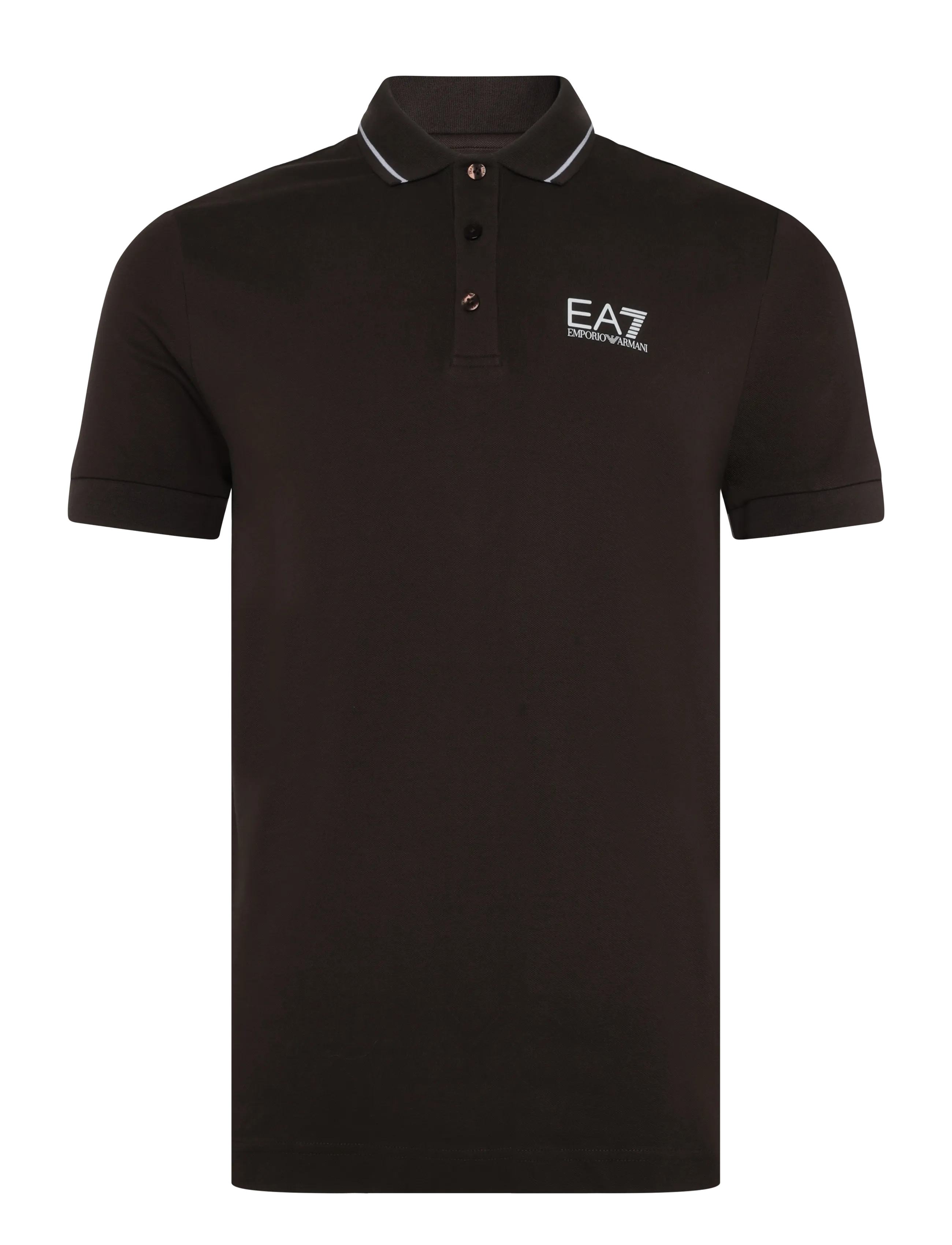 EA7 - POLO SHIRT - kortærmede poloer - mulch - 1