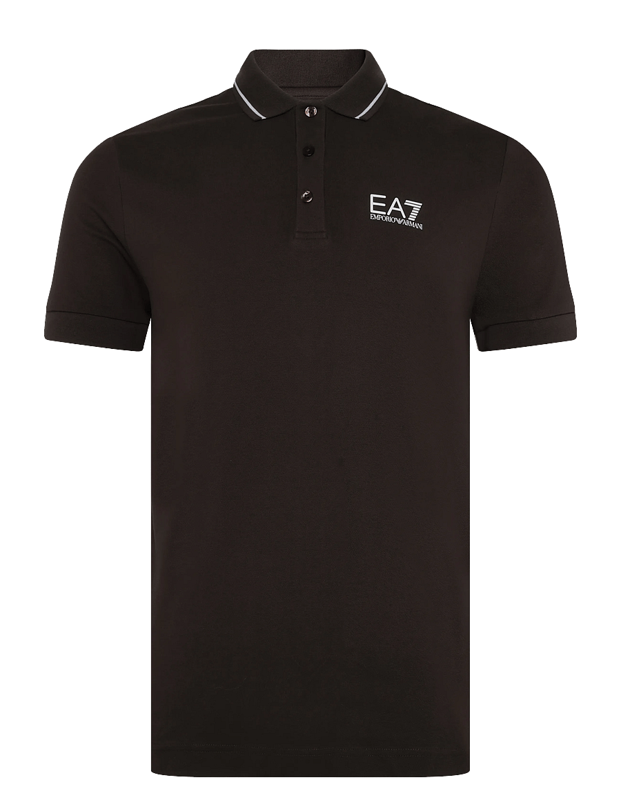EA7 - POLO SHIRT - kortærmede poloer - mulch - 1