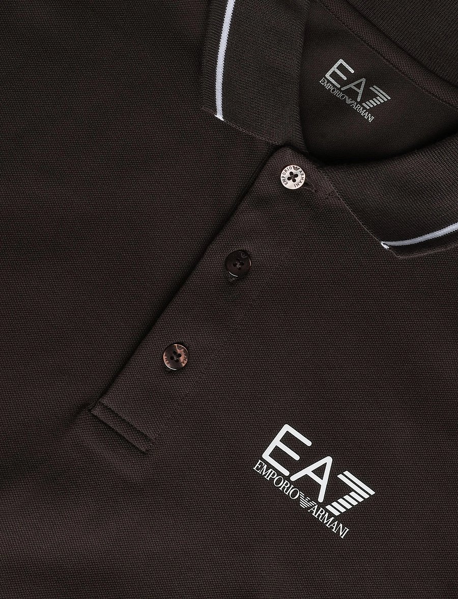 EA7 - POLO SHIRT - kortærmede poloer - mulch - 5
