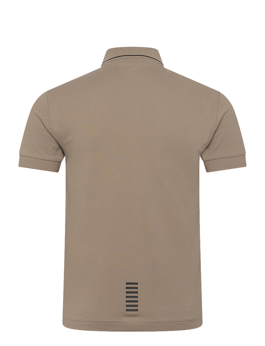 EA7 - POLO SHIRT - kortærmede poloer - roasted cashew - 2