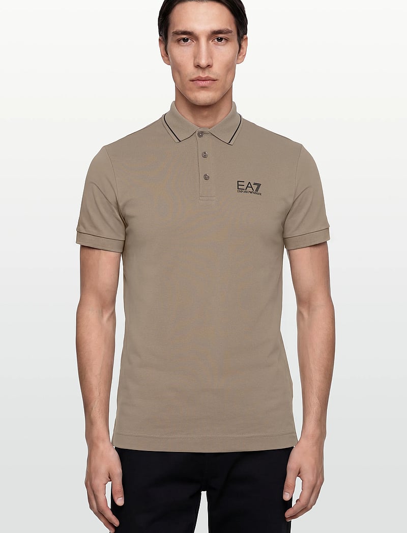 EA7 - POLO SHIRT - kortärmade pikéer - roasted cashew - 3