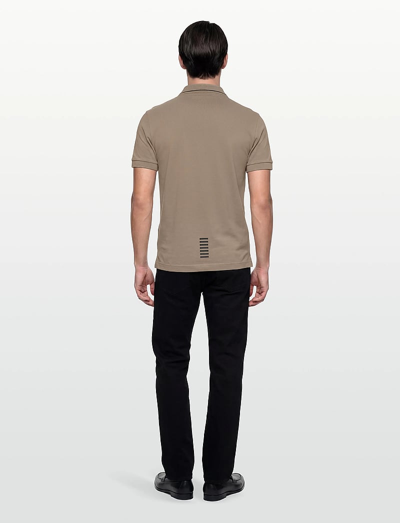 EA7 - POLO SHIRT - kortärmade pikéer - roasted cashew - 4
