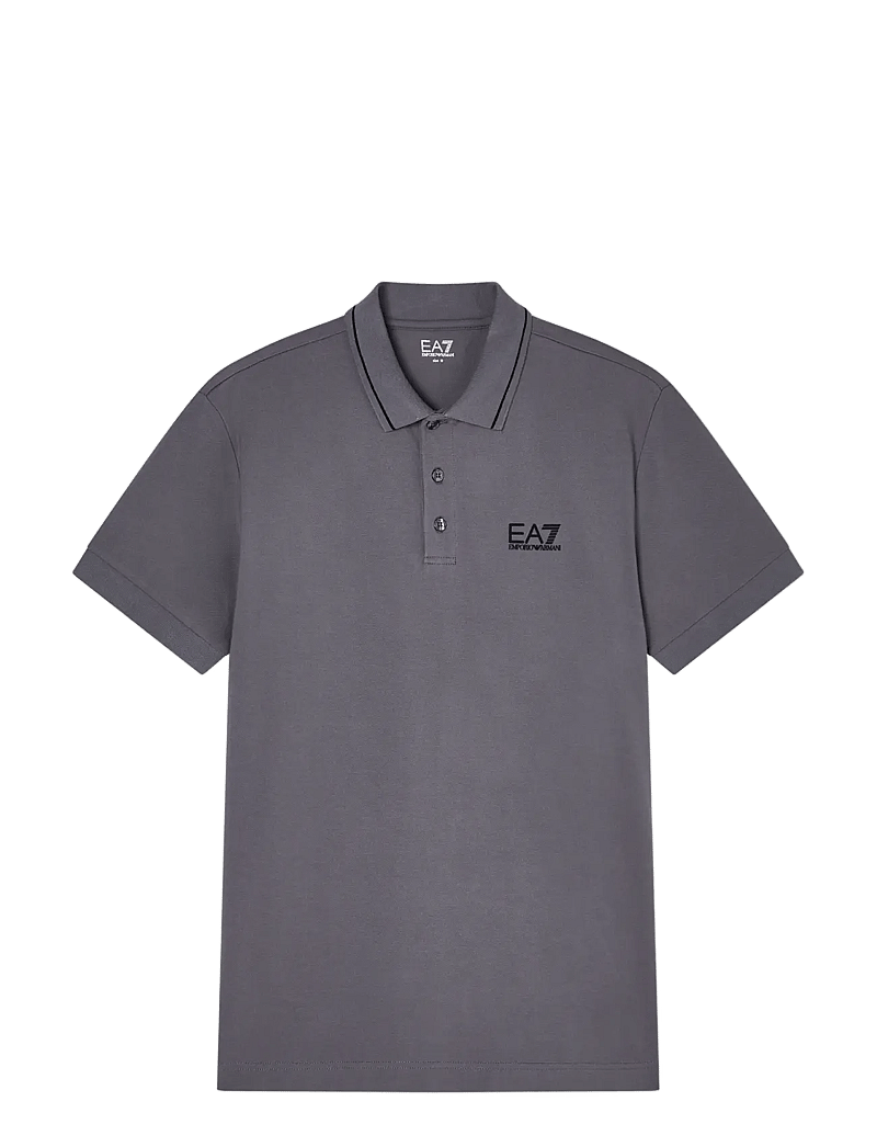 EA7 - POLO SHIRT - kurzärmelig - smoked pearl - 0