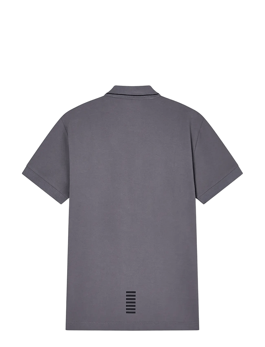 EA7 - POLO SHIRT - kortærmede poloer - smoked pearl - 1