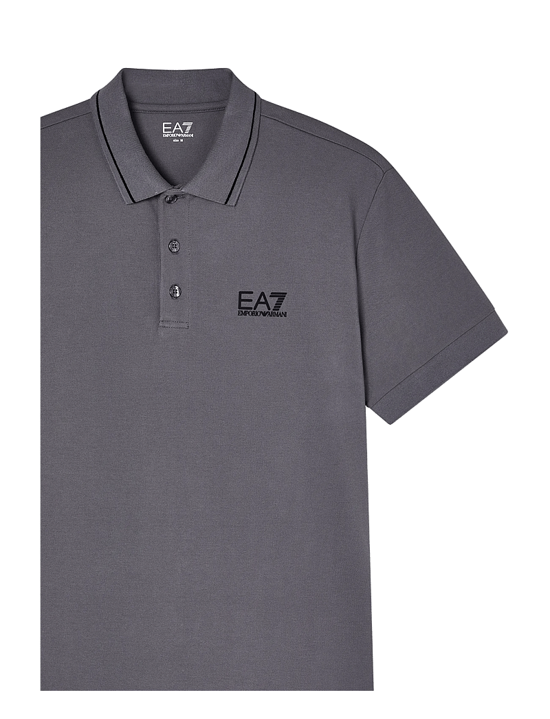 EA7 - POLO SHIRT - kurzärmelig - smoked pearl - 2