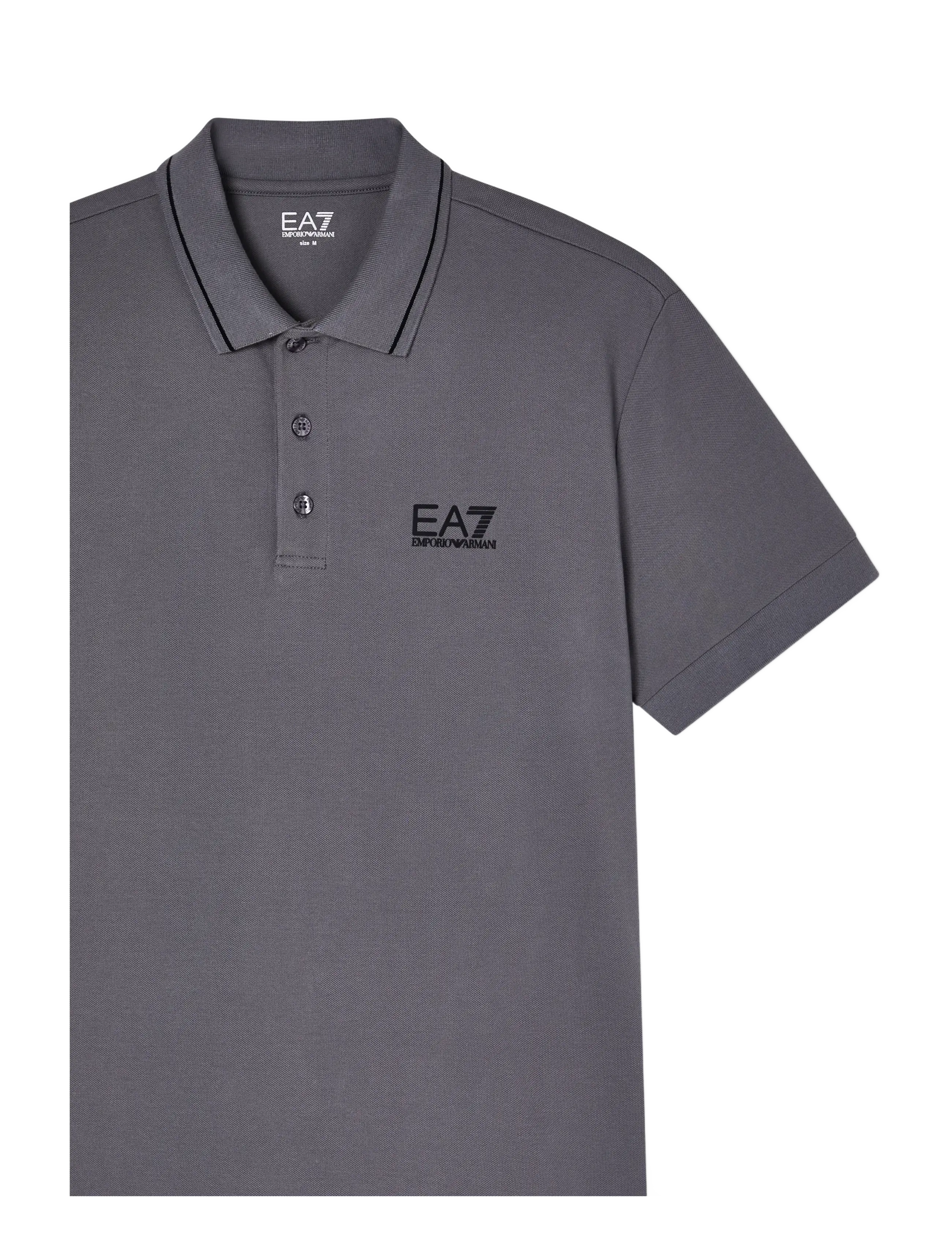 EA7 - POLO SHIRT - short-sleeved polos - smoked pearl - 2