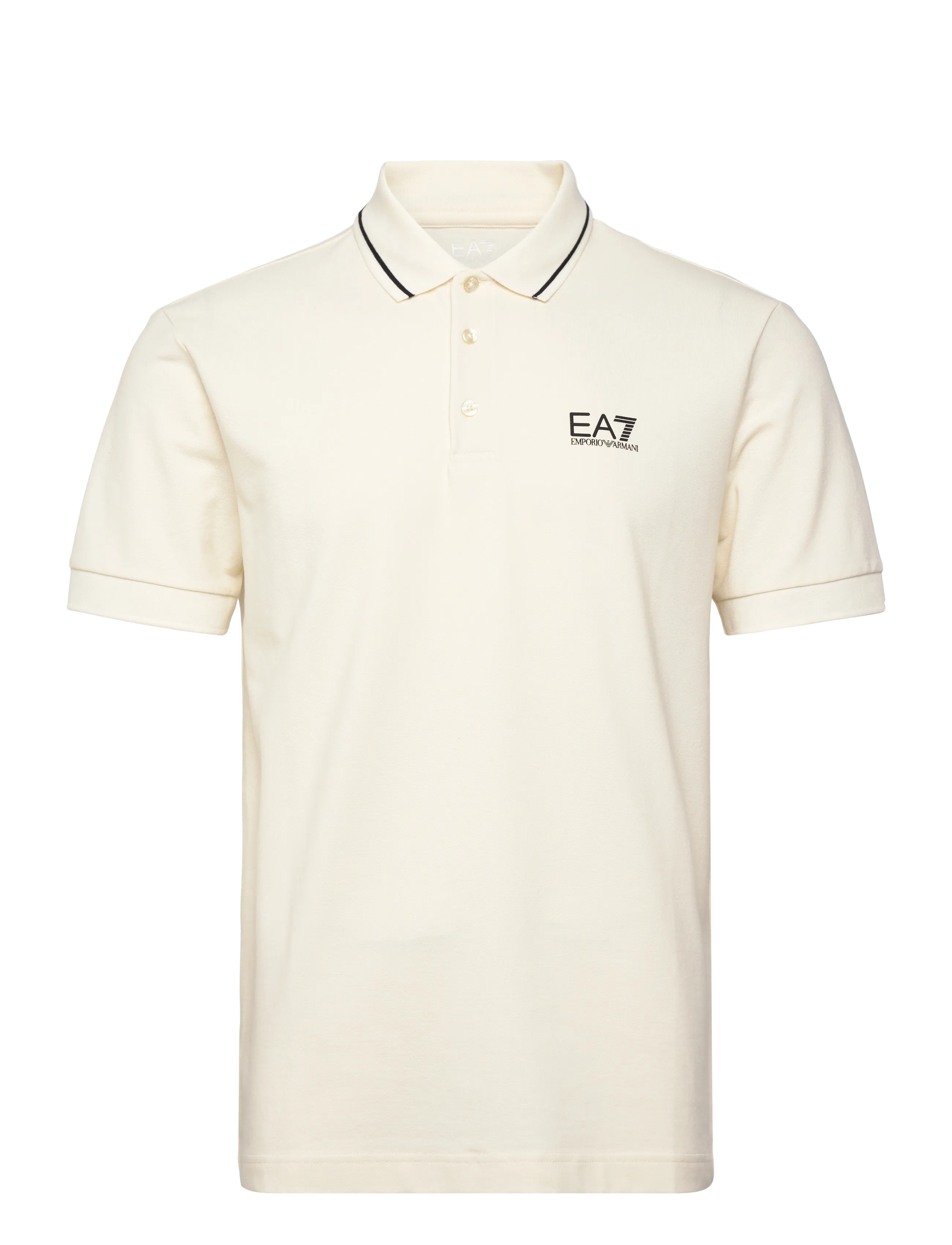 EA7 POLO SHIRT - EA7 - VANILLA ICE / cream