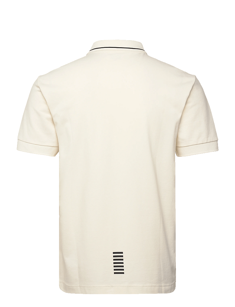 EA7 - POLO SHIRT - kurzärmelig - vanilla ice - 1
