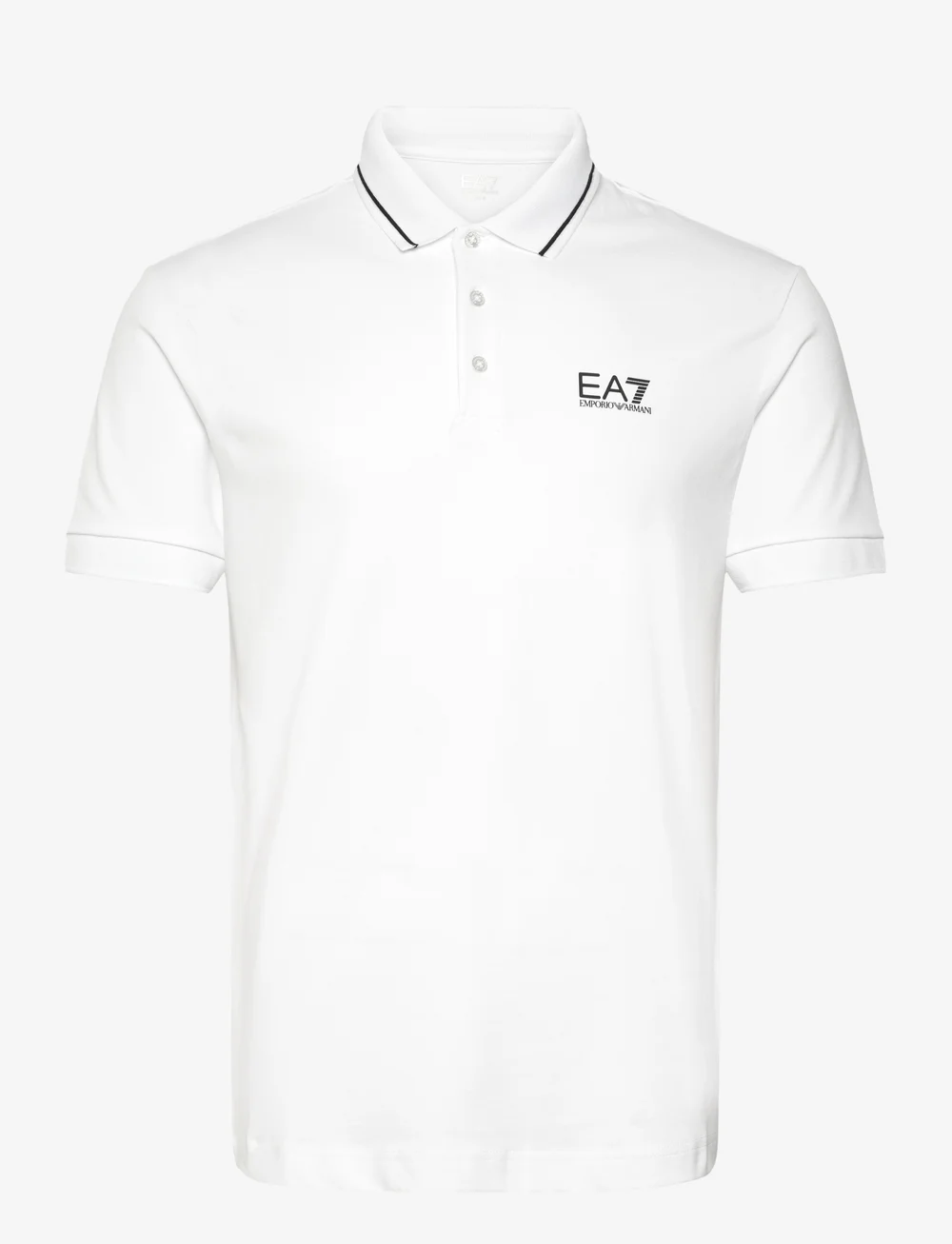 EA7 - POLO SHIRT - kurzärmelig - white - 0