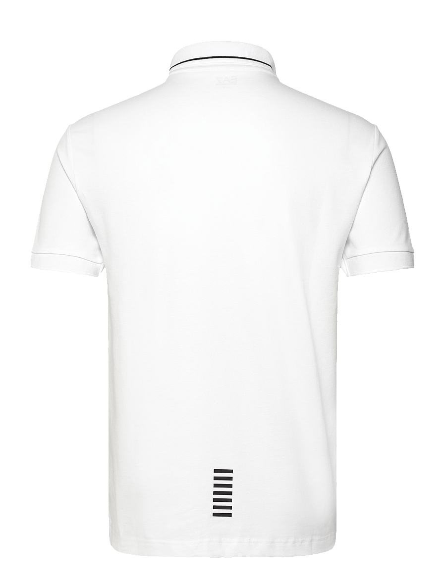 EA7 - POLO SHIRT - kortærmede poloer - white - 2