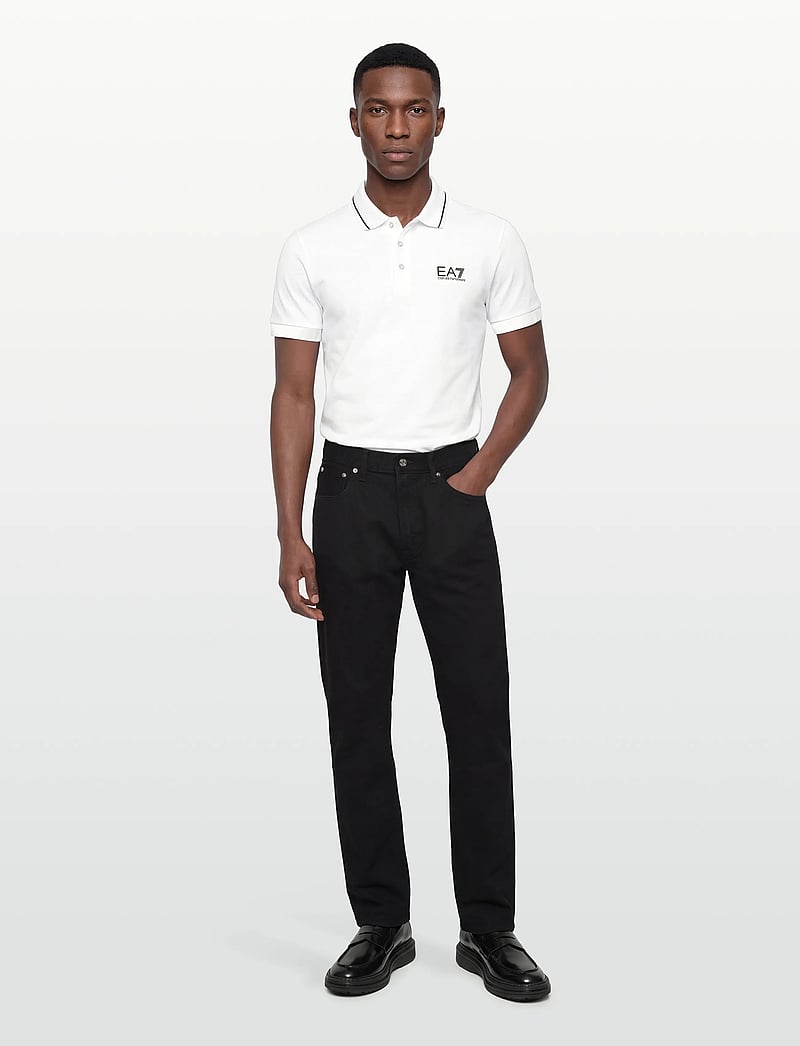EA7 - POLO SHIRT - kortärmade pikéer - white - 0