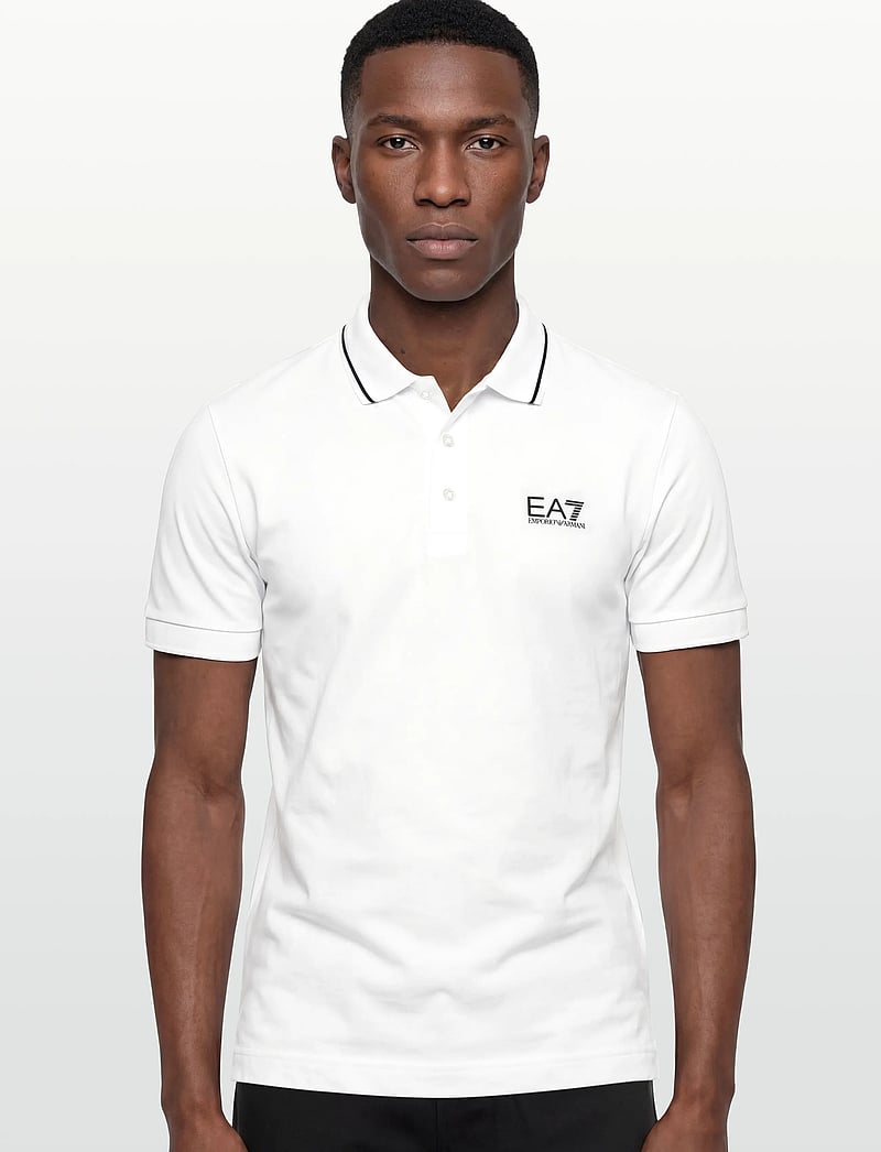 EA7 - POLO SHIRT - kortärmade pikéer - white - 3