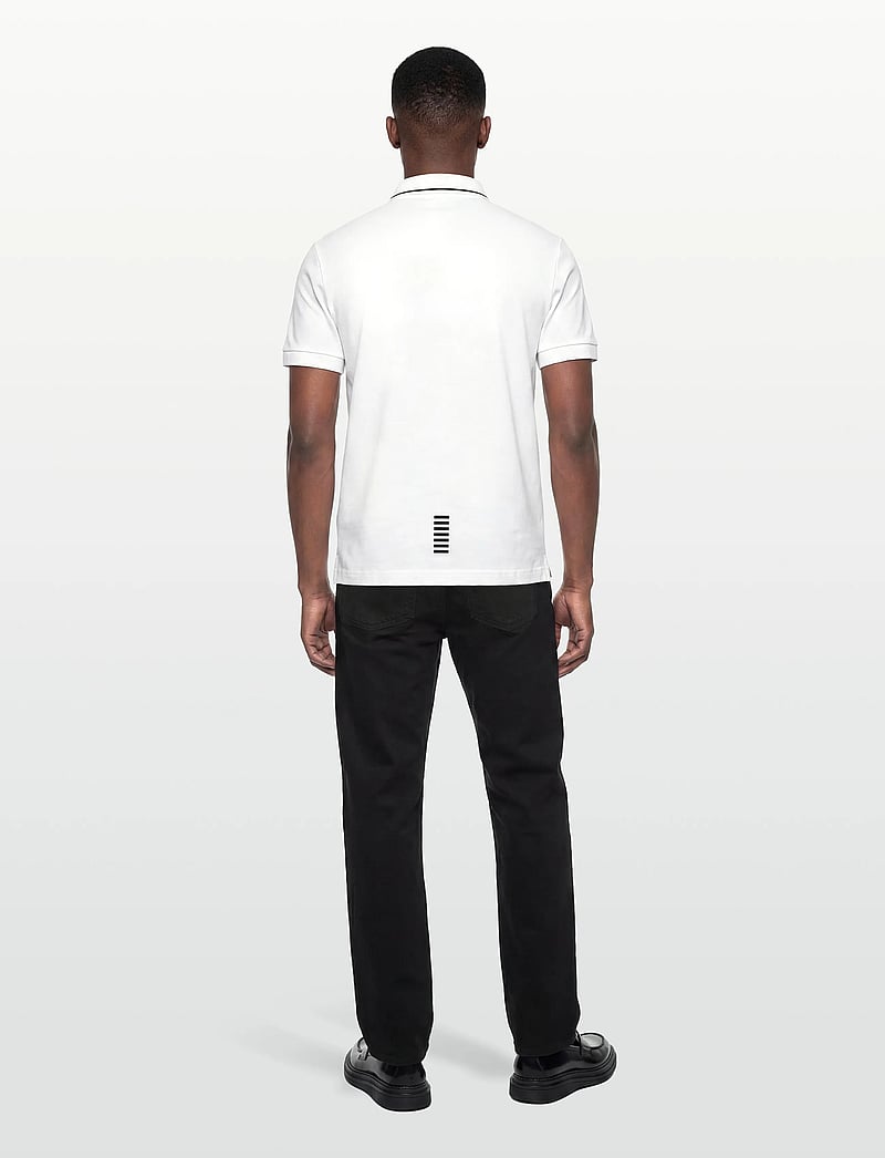 EA7 - POLO SHIRT - kortärmade pikéer - white - 4