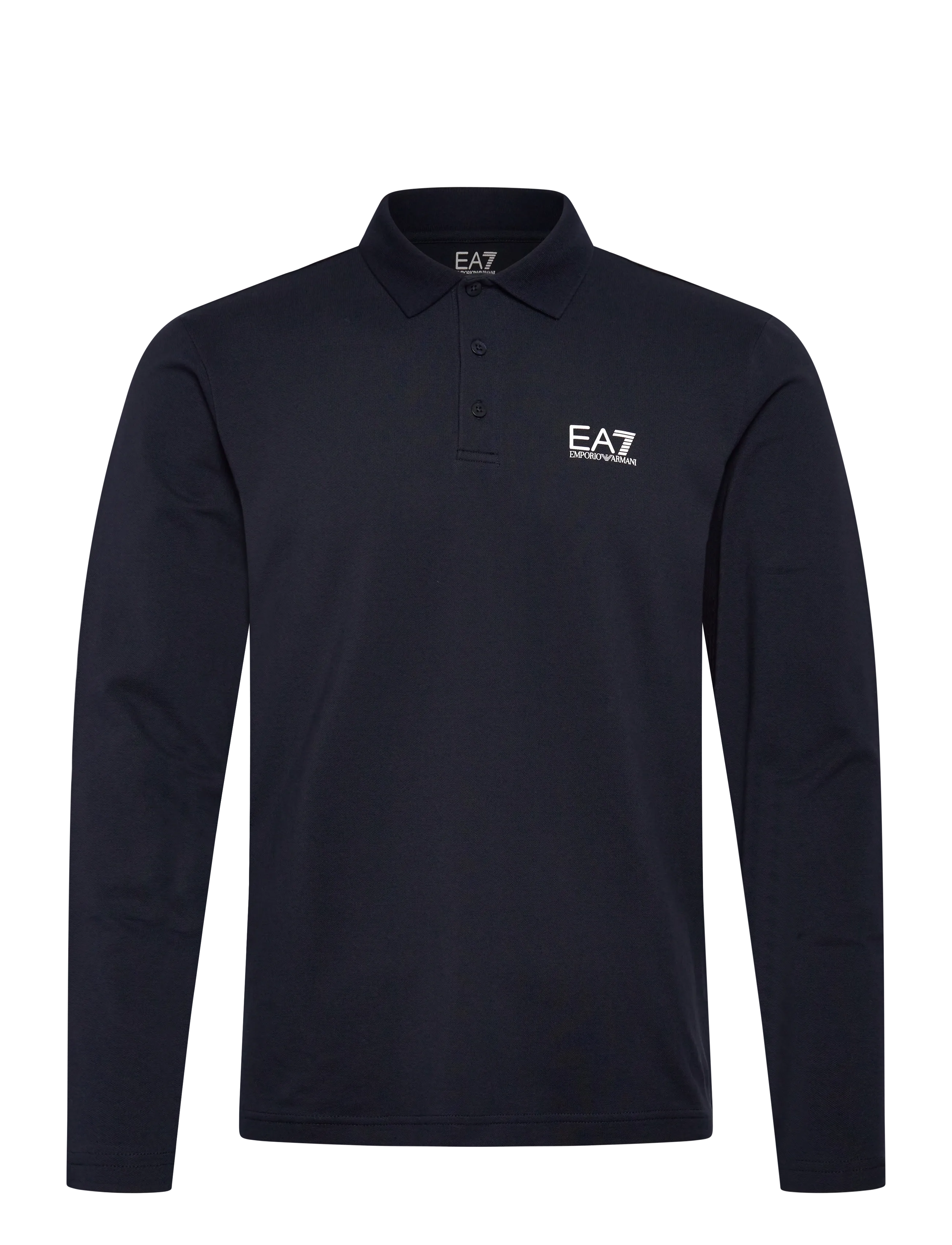 EA7 Polo Shirt, XXL, Polos, Marineblau - Long-sleeved, Männerswear