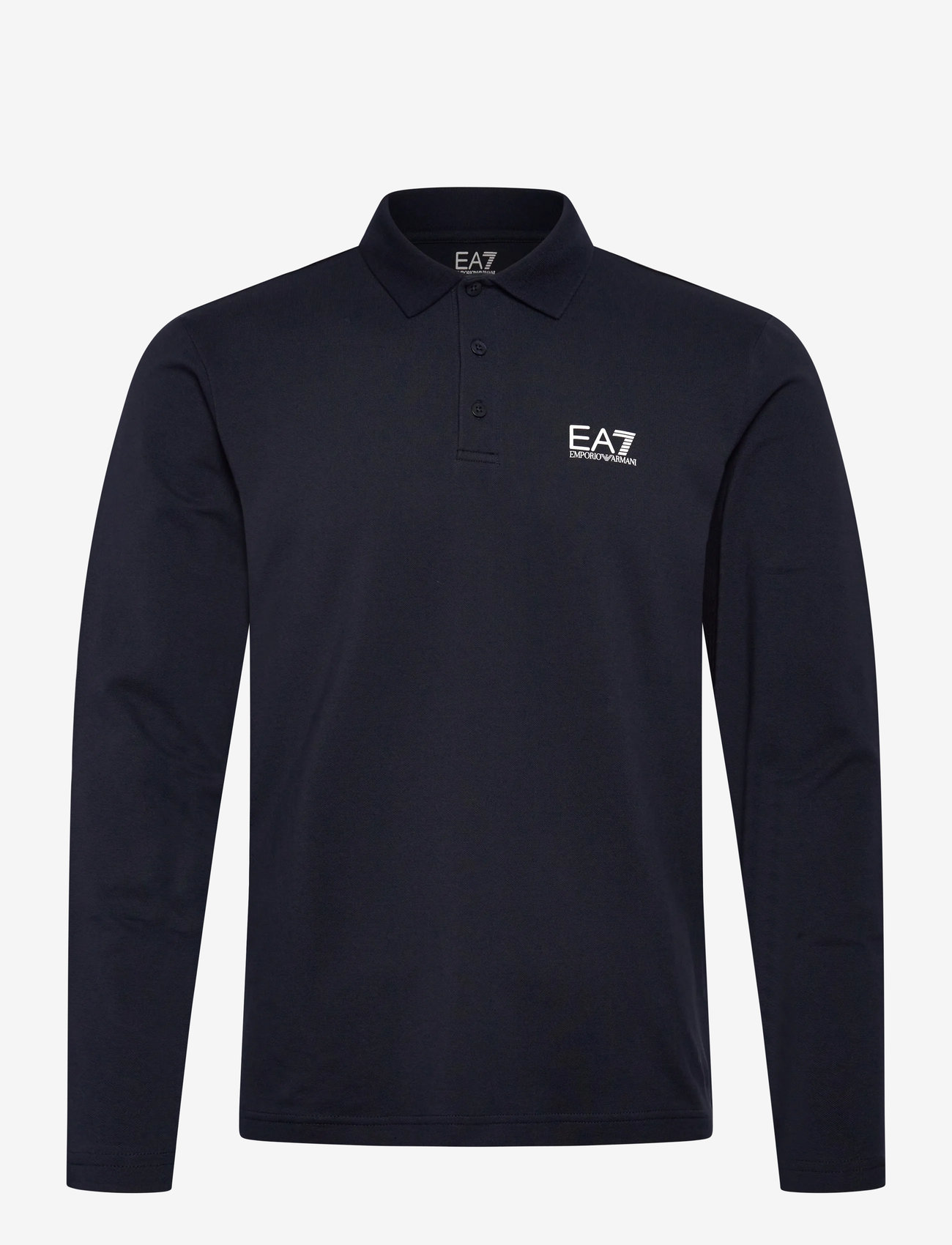 EA7 - POLO SHIRT - langærmede poloer - armani blue - 0