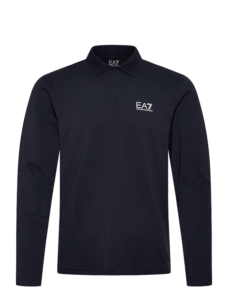 EA7 - POLO SHIRT - langärmelig - armani blue - 0