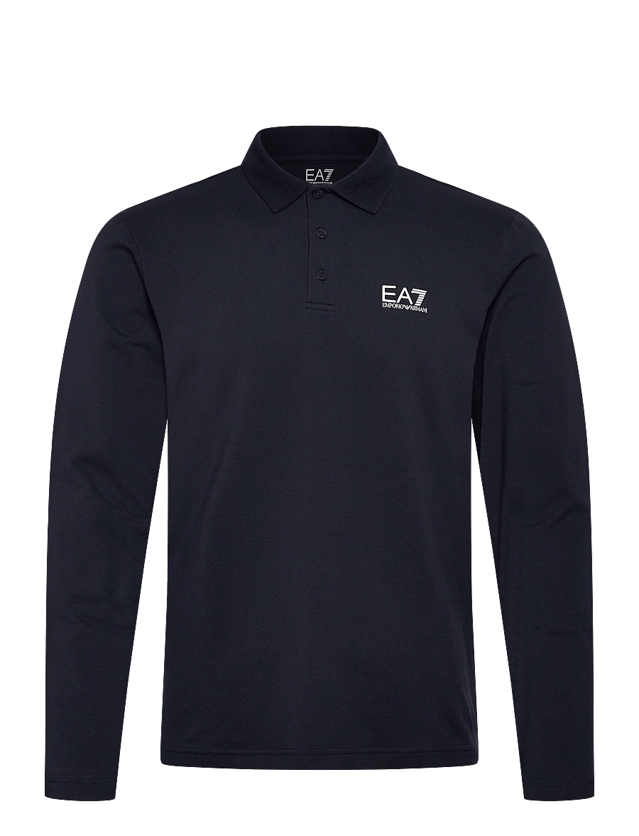EA7 - POLO SHIRT - langärmelig - armani blue - 0