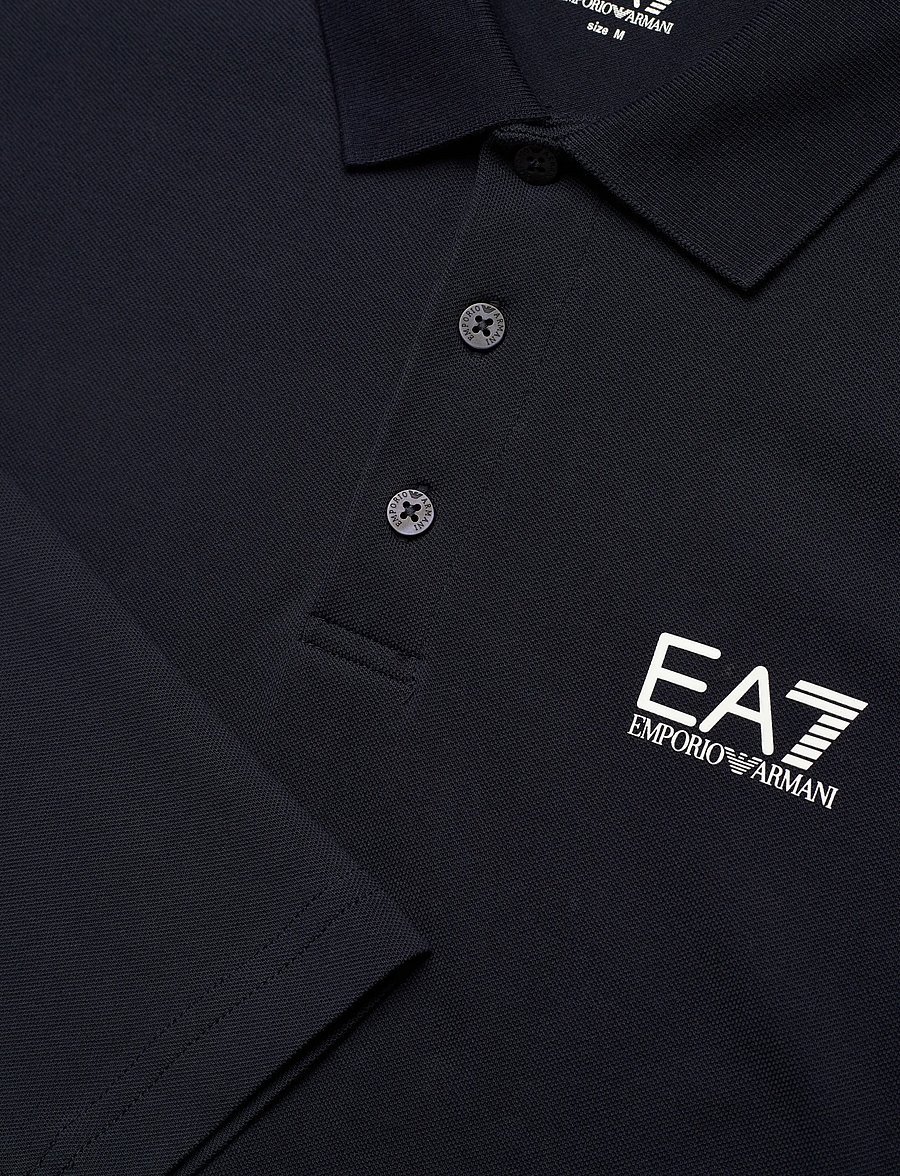 EA7 - POLO SHIRT - langärmelig - armani blue - 2