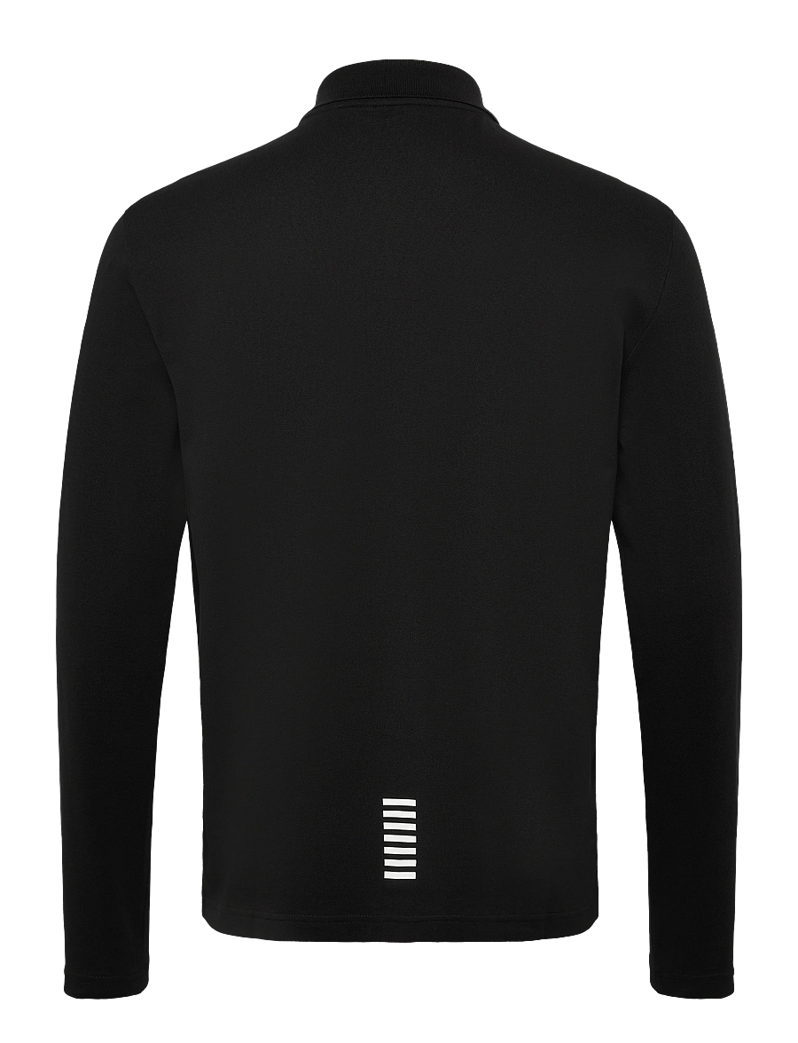 EA7 - POLO SHIRT - langärmelig - black - 1