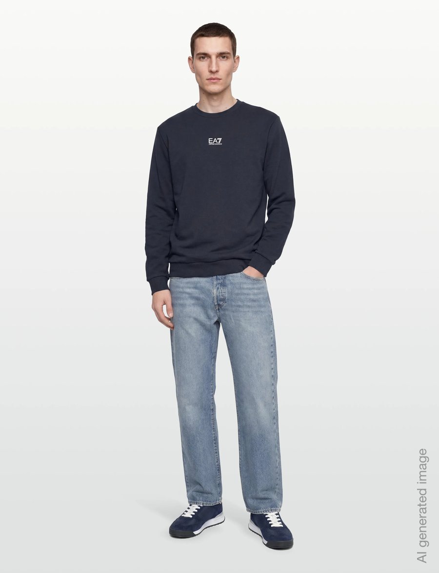 EA7 - SWEATSHIRT - dressipluusid - armani blue - 0
