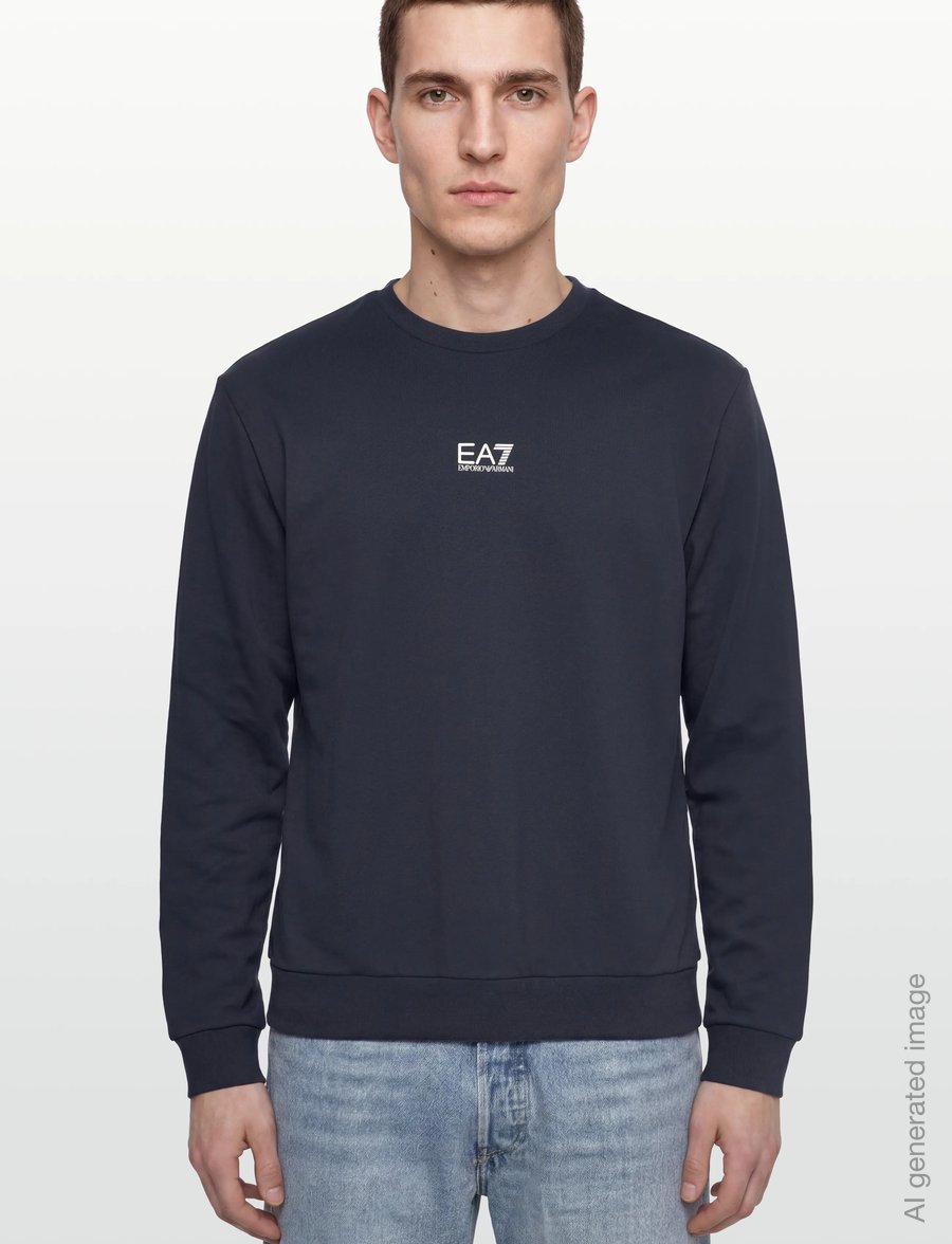 EA7 - SWEATSHIRT - dressipluusid - armani blue - 3