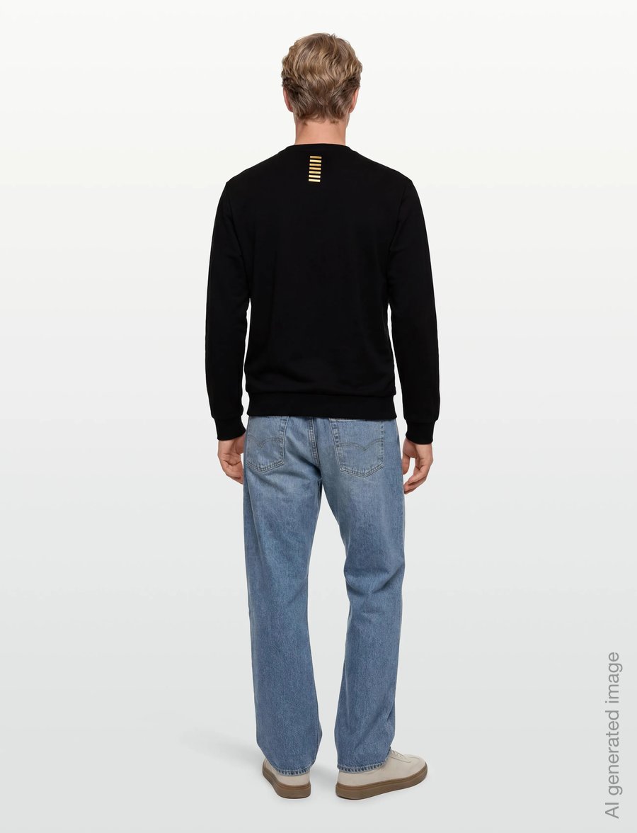 EA7 - SWEATSHIRT - dressipluusid - black - 4