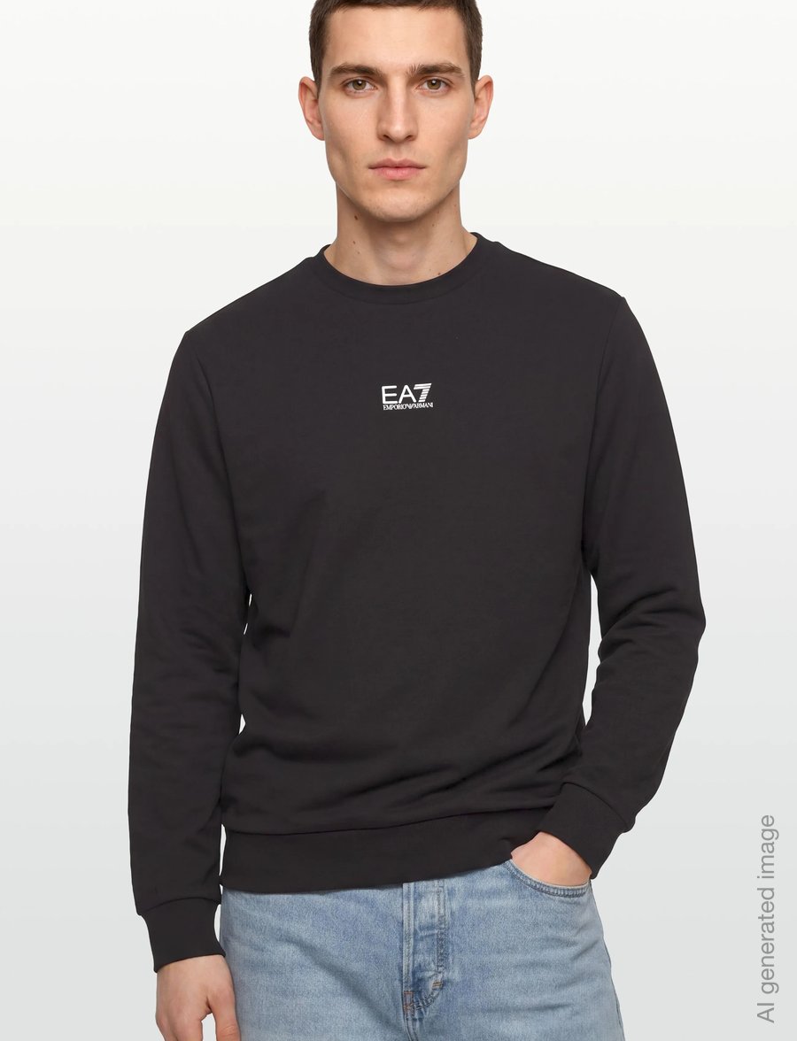 EA7 - SWEATSHIRT - sweatshirts - black - 3