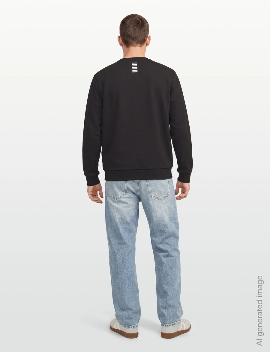 EA7 - SWEATSHIRT - sweatshirts - black - 4