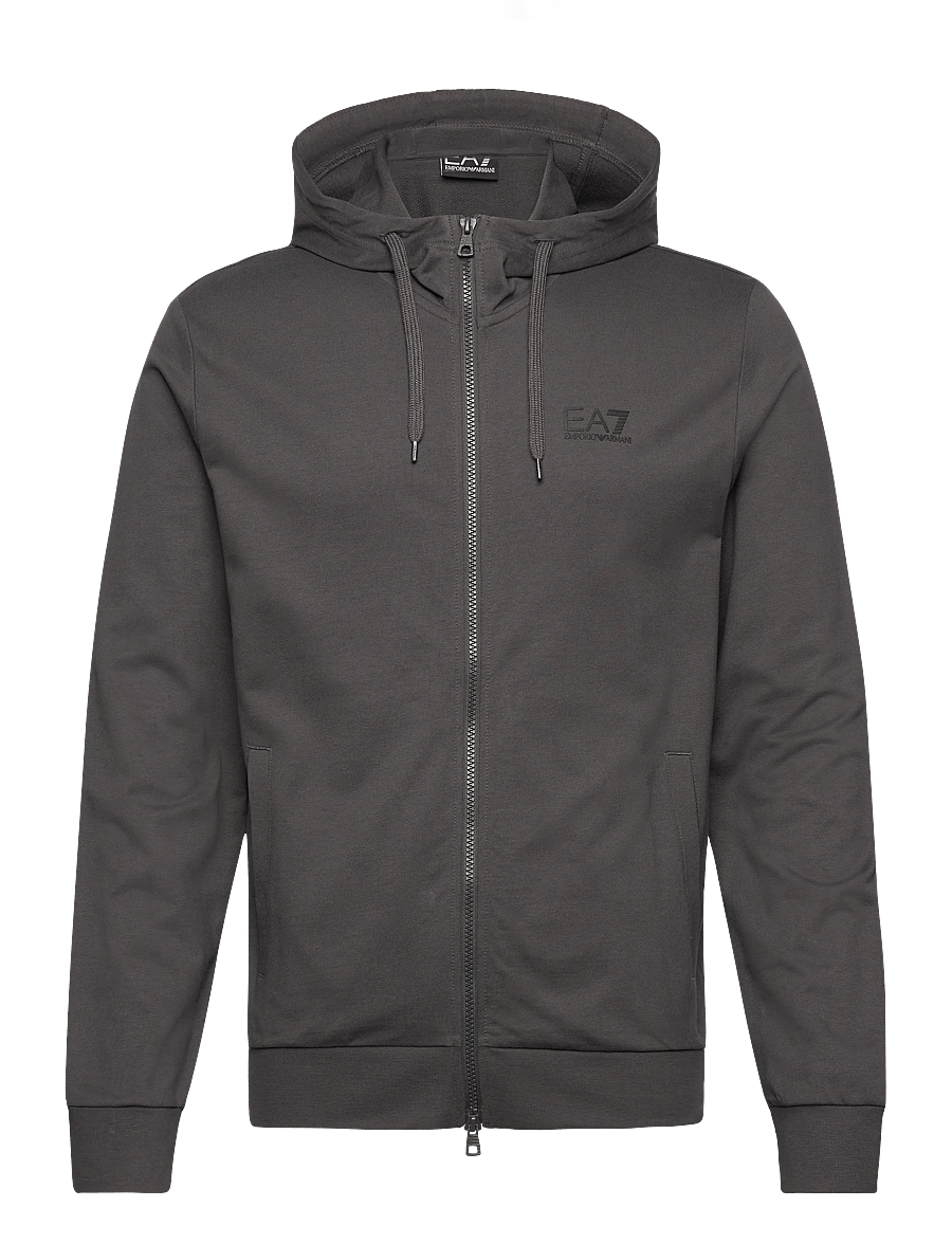 EA7 - SWEATSHIRT - kapuzenpullover - asphalt - 0