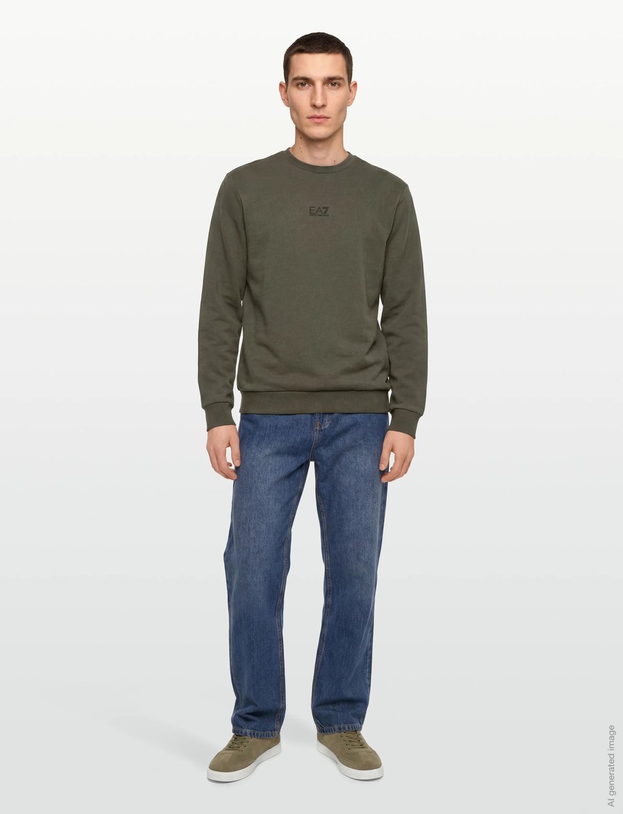 EA7 - SWEATSHIRT - sweatshirts - beetle - 0