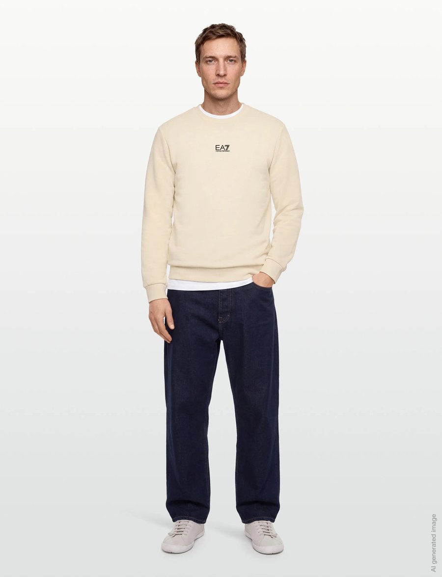EA7 - SWEATSHIRT - sweatshirts - vanilla ice - 0