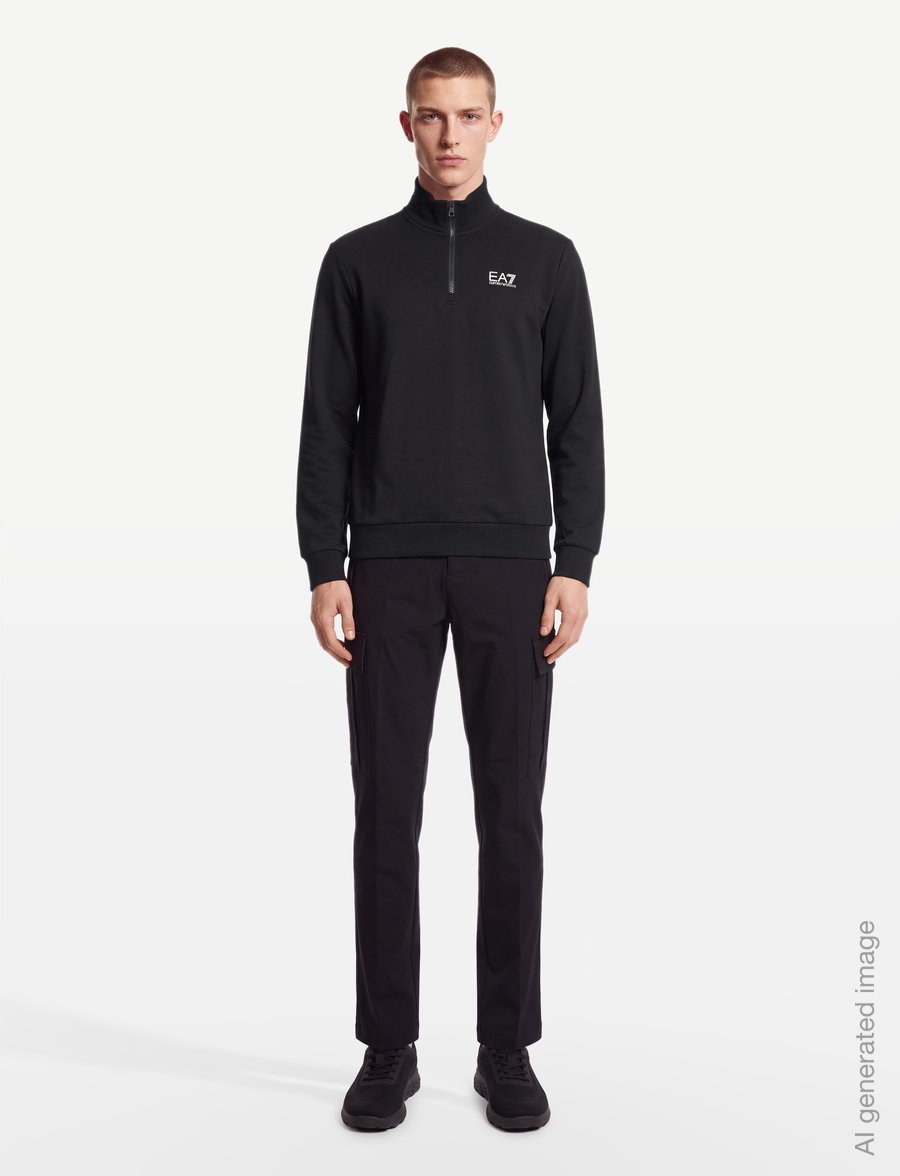 EA7 - SWEATSHIRT - sweatshirts - black - 0