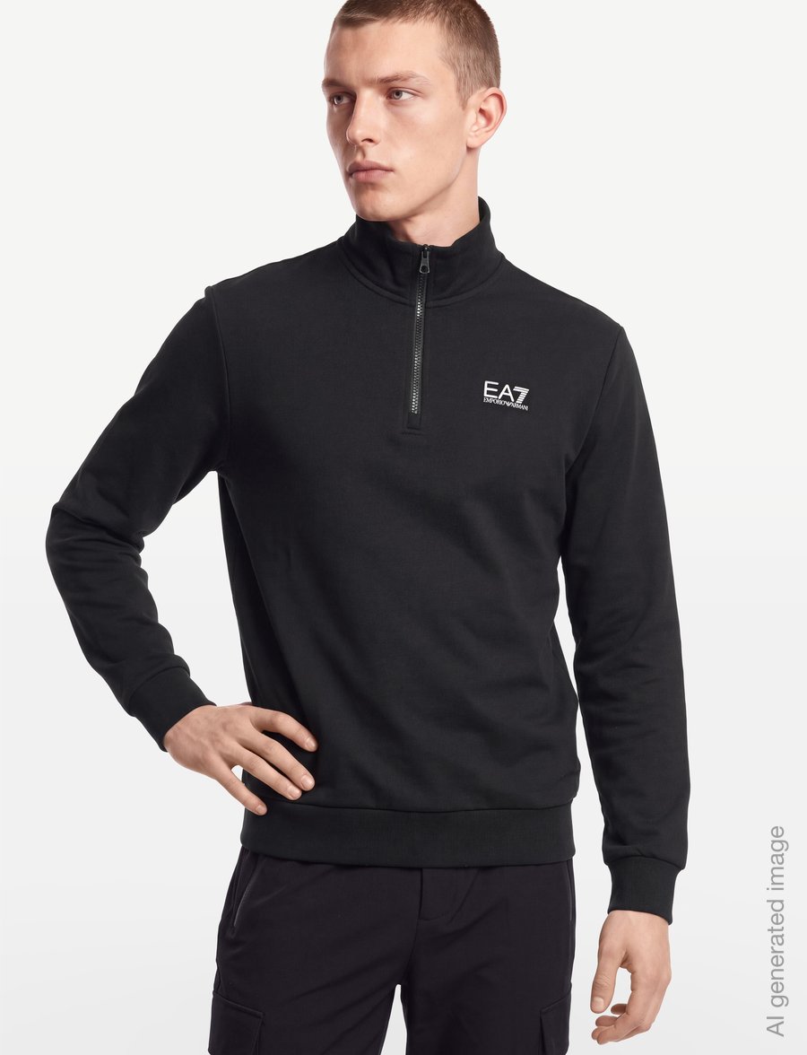 EA7 - SWEATSHIRT - sweatshirts - black - 3