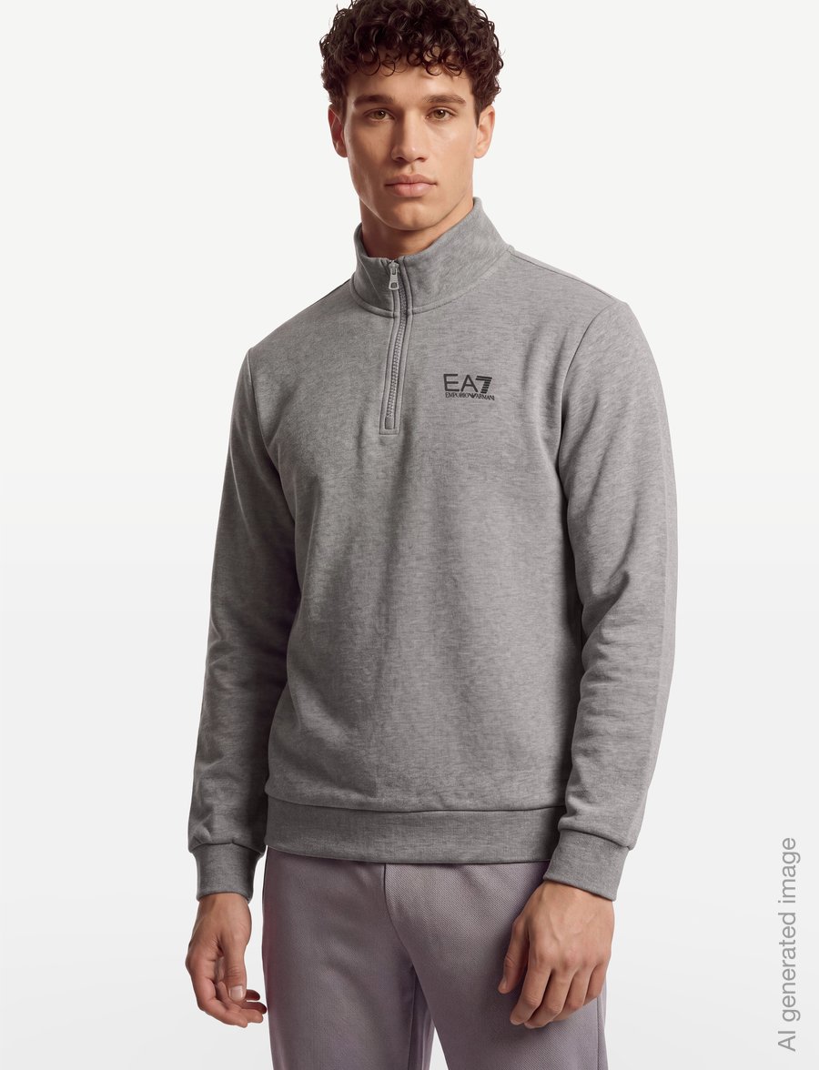 EA7 - SWEATSHIRT - sweatshirts - medium grey melange - 3
