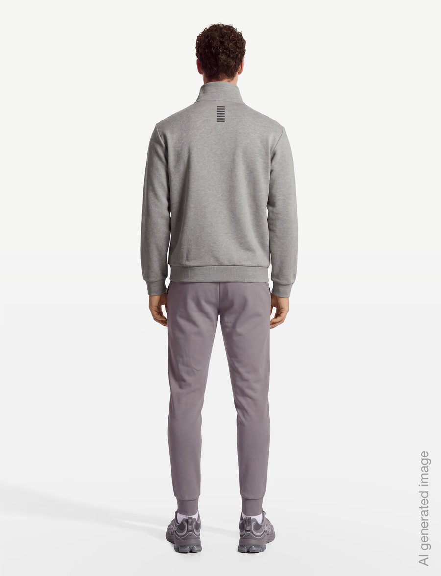 EA7 - SWEATSHIRT - sweatshirts - medium grey melange - 4