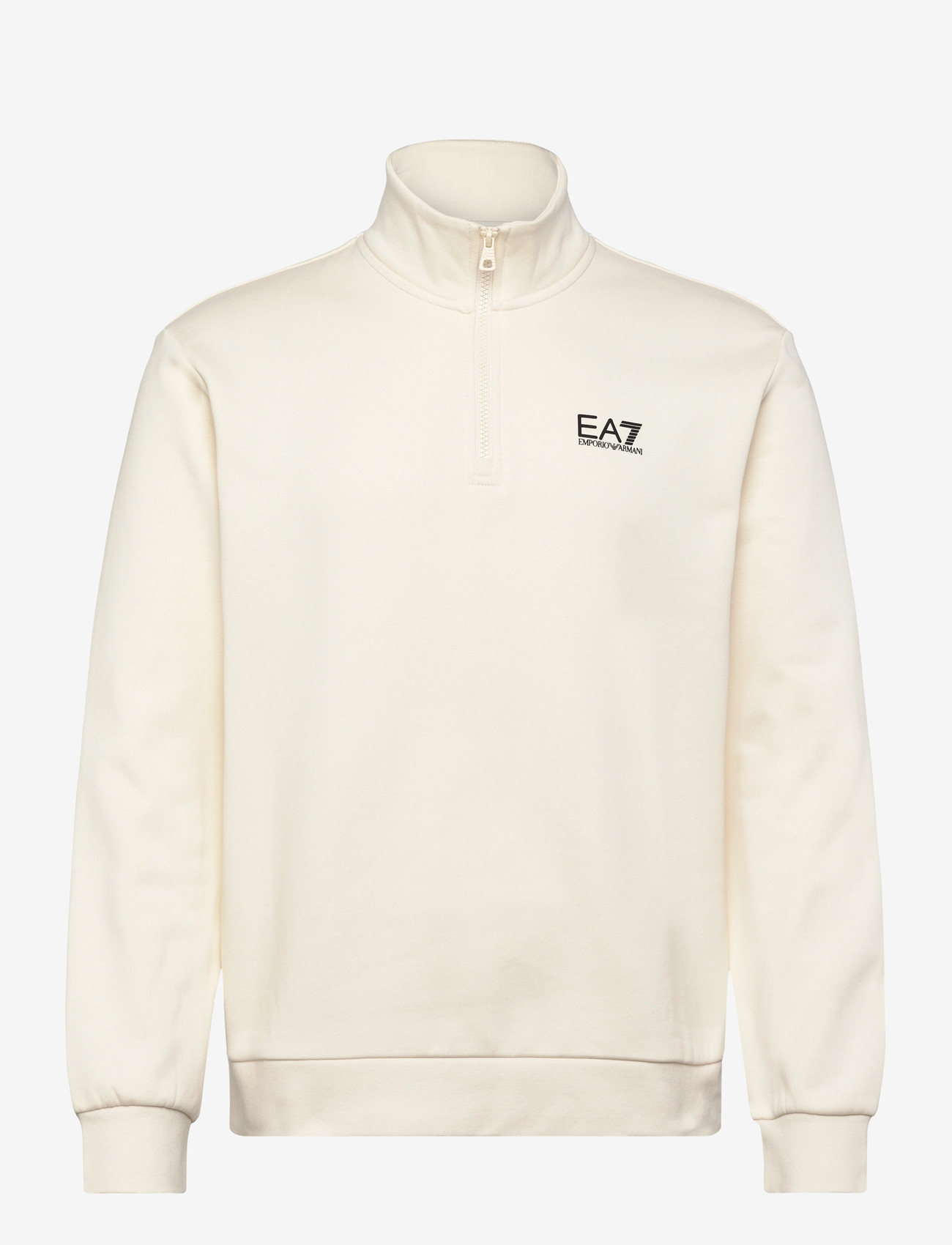 EA7 - SWEATSHIRT - efterårstøj - vanilla ice - 0