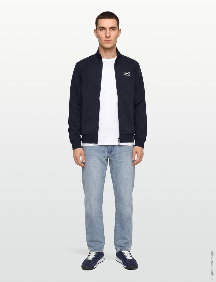 EA7 - SWEATSHIRT - sweatshirts - armani blue - 0