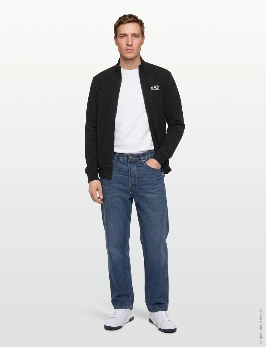 EA7 - SWEATSHIRT - dressipluusid - black - 0