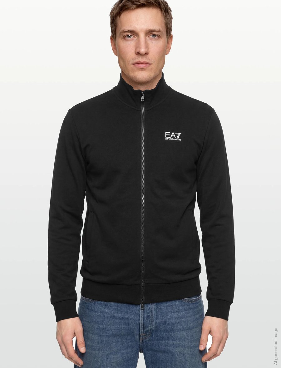EA7 - SWEATSHIRT - dressipluusid - black - 3