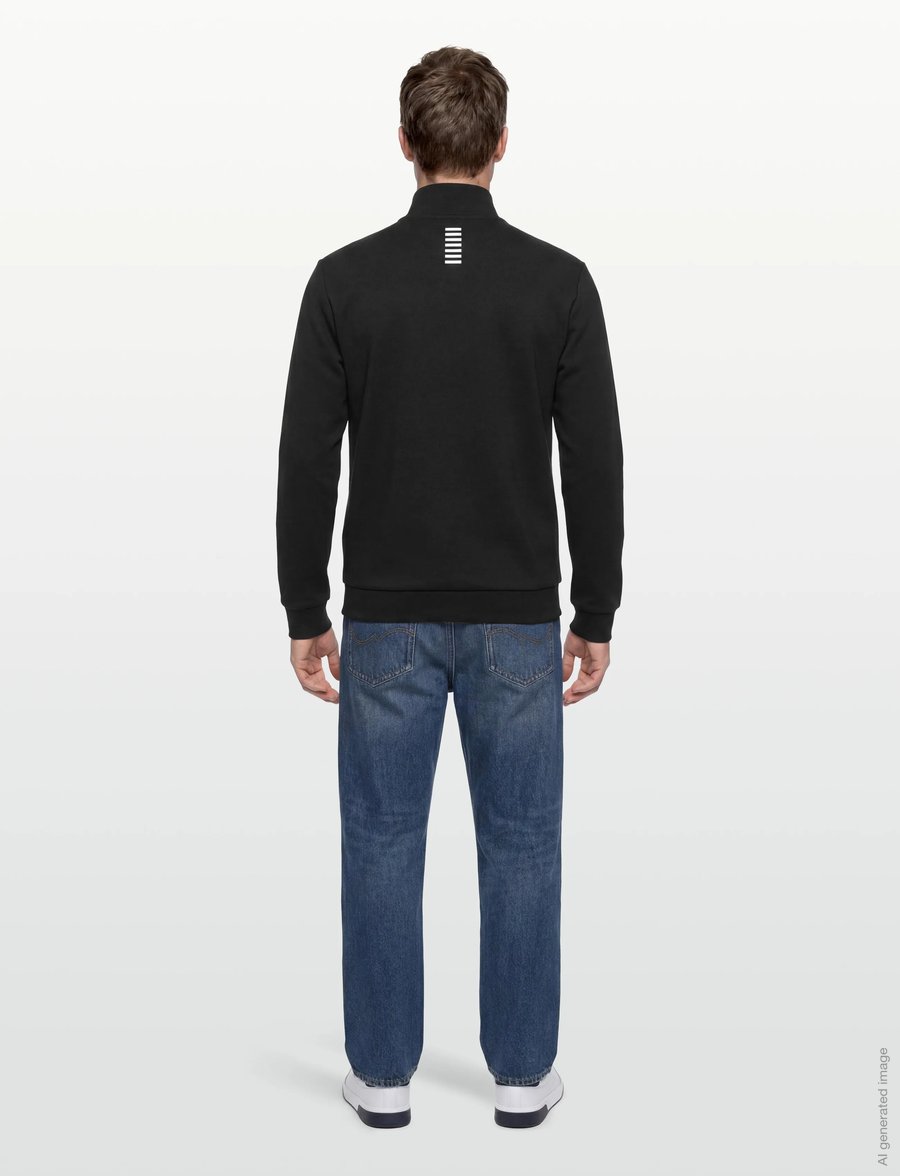 EA7 - SWEATSHIRT - dressipluusid - black - 4