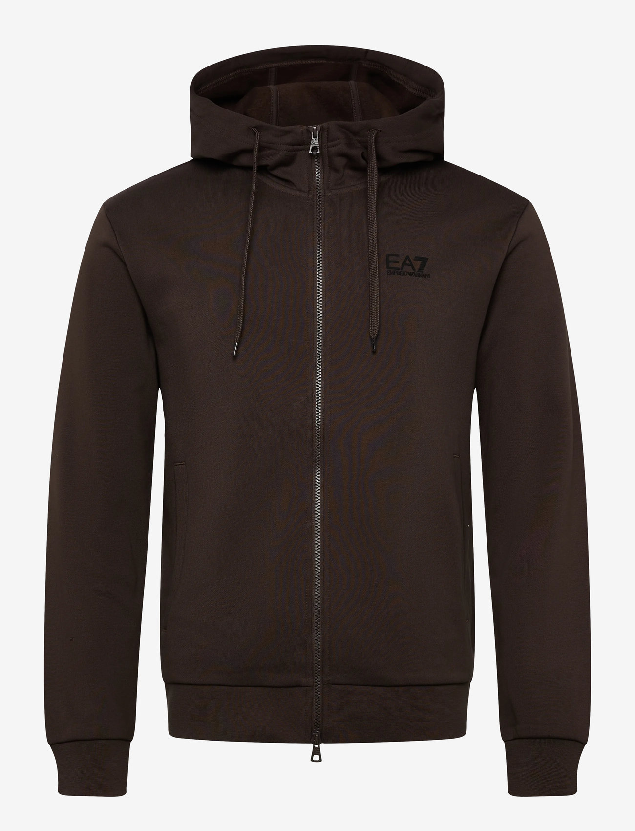 EA7 - SWEATSHIRT - hættetrøjer - chocolate brown - 0