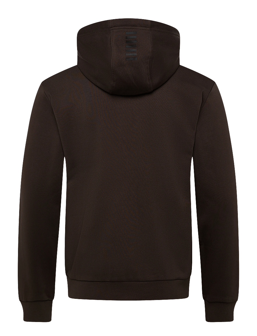 EA7 - SWEATSHIRT - hoodies - chocolate brown - 1