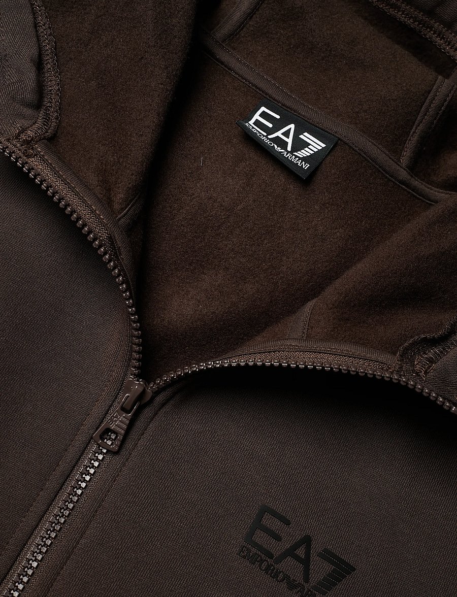 EA7 - SWEATSHIRT - hoodies - chocolate brown - 2