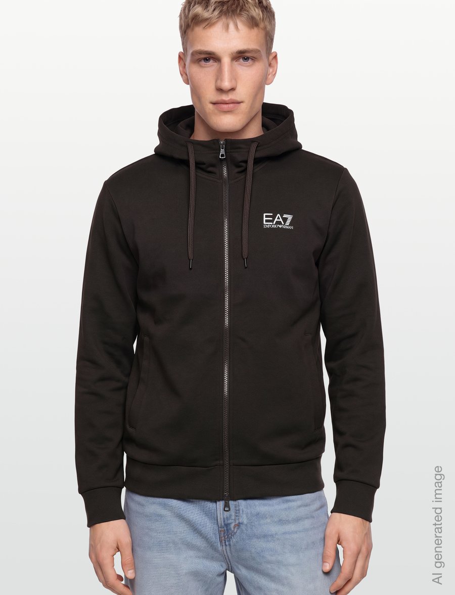 EA7 - SWEATSHIRT - hoodies - mulch - 3