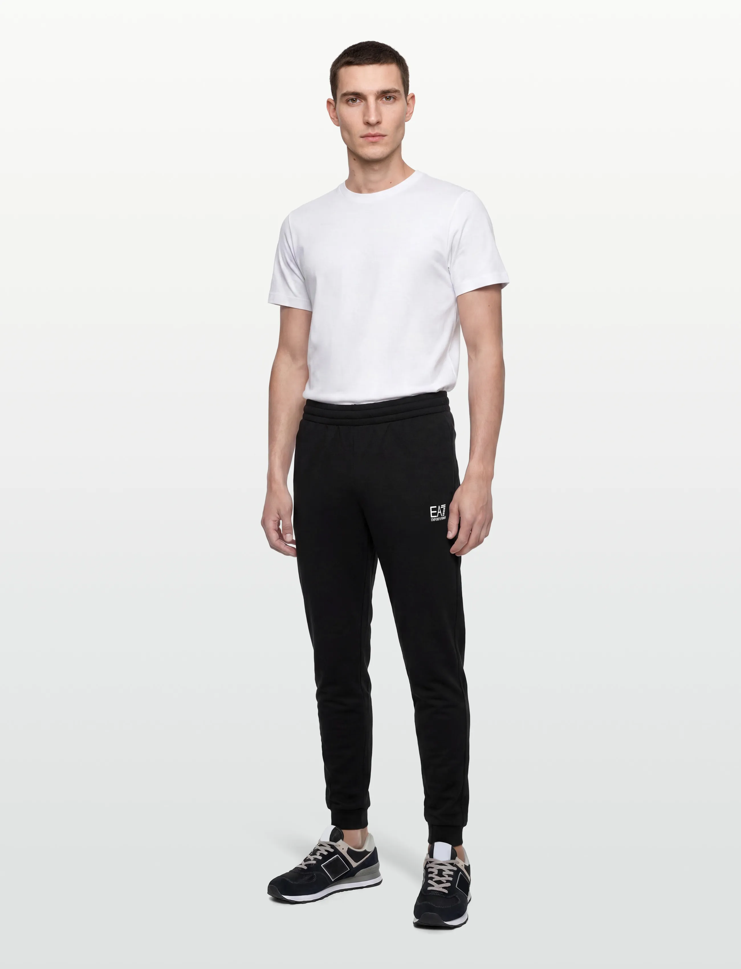 EA7 Trouser, M, Unterteile, Schwarz - Sweatpants, Männerswear
