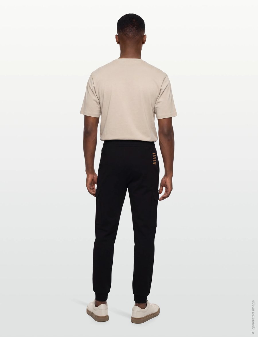 EA7 - TROUSER - sweatpants - black - 5