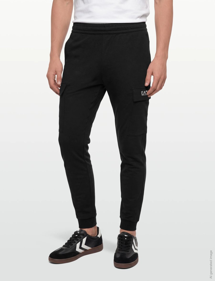 EA7 - TROUSER - jogginghosen - black - 3